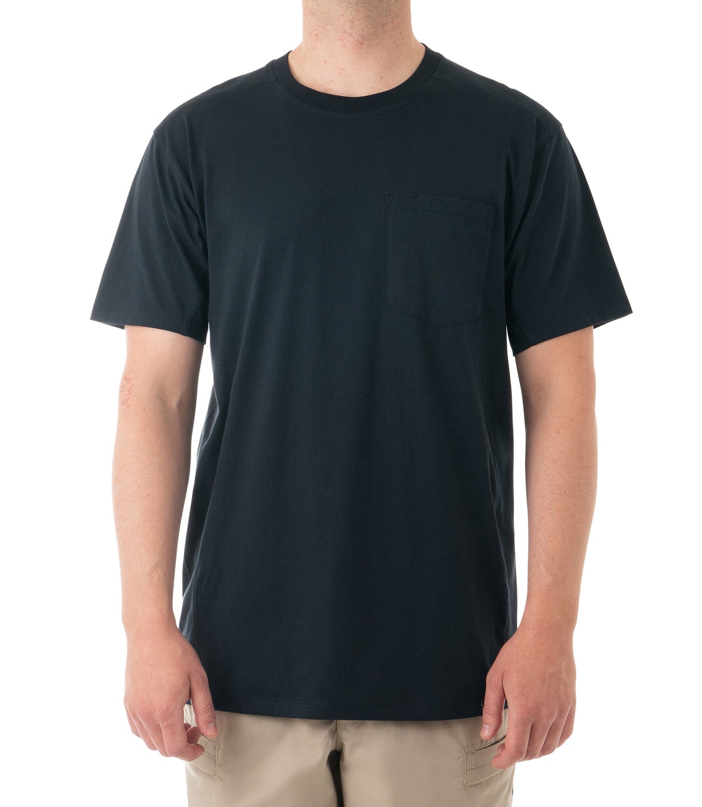 Men's Tactix Cotton T-Shirt with Chest Pocket