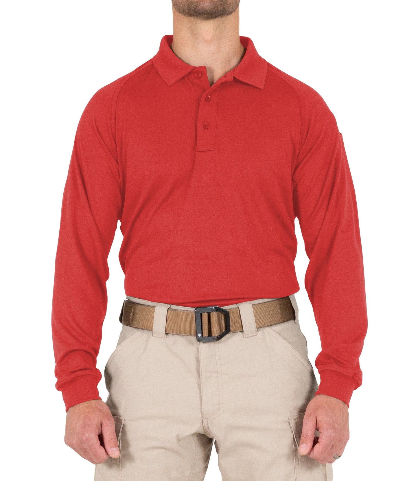 Men's Performance Long Sleeve Polo